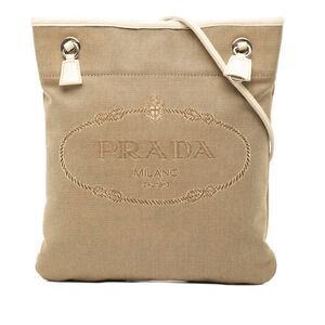 Prada Canvas Canapa Logo Crossbody